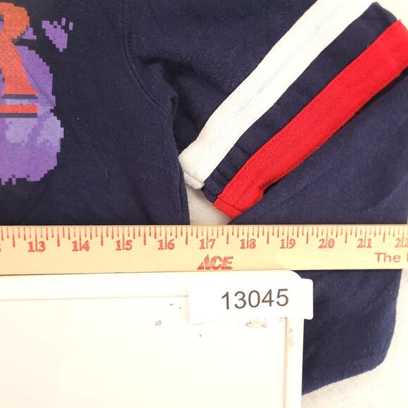 Stranger Things Long Sleeve Crew Neck Sweatshirt Womens Size XS Navy Blue - Picture 7 of 9